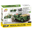 Cobi World War 2 Medical Willys MB (130 Pcs)