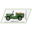 Cobi World War 2 Medical Willys MB (130 Pcs)