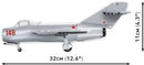 Cobi Korean War MIG 15 N.Code Fagot (504 Piece Kit)