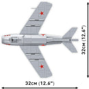 Cobi Korean War MIG 15 N.Code Fagot (504 Piece Kit)