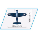 Cobi Korean War Vought F4U 4 Corsair (520 Piece Kit)