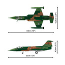 Cobi Vietnam War Lockheed F 104 Starfighter Construction Set (438 Pieces)