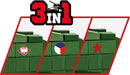 Cobi World War 2 IS 2 (3 in 1) (1044 Piece Kit)