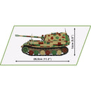 Cobi World War 2 Panzerjäger Tiger (P) Elefant (1252 Piece Kit)