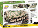 Cobi World War 2 Sd.Kfz. 184 Ferdinand (1268 Piece Kit)