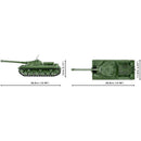 Cobi World War 2 IS 3 Soviet Heavy Tank (1170 Pcs)