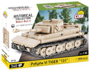 Cobi World War 2 Pzkpfw VI Tiger "131" (340 Piece Kit)
