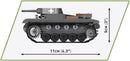 Cobi World War 2 Panzer II Ausf.A (300 Piece Kit)