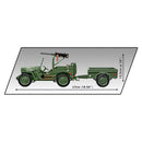 Cobi World War 2 Willys MB + Trailer Exclusive (1580 Pcs)