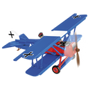 Cobi Great War Fokker D. VII Plane (256 Pcs)