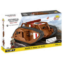 Cobi Great War Mark V Tank (Male) N.9199 (848 Pcs)