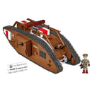 Cobi Great War Mark V Tank (Male) N.9199 (848 Pcs)