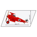 Cobi Great War Fokker Dr.1 Red Baron (221 Pcs)