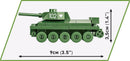 Cobi World War 2 T 34/76 Tank (101 Piece Kit)