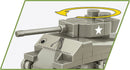 Cobi World War 2 M4A3 Sherman Tank (103 Piece Kit)