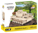 Cobi World War 2 Panzer III Ausf.L (82 Piece Kit)