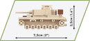 Cobi World War 2 Panzer III Ausf.L (82 Piece Kit)