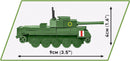 Cobi World War 2 Cromwell Mk.IV (110 Piece Kit)