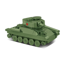 Cobi World War 2 T 34 85 Tank (110 Piece Kit)