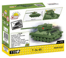 Cobi World War 2 T 34 85 Tank (110 Piece Kit)
