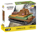 Cobi World War 2 Somua S 35 Tank (99 Piece Kit)