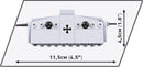 Cobi World War 2 Sturmpanzerwagen A7V (119 Piece Kit)
