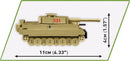 Cobi World War 2 I 131 Tiger (161 Piece Kit)