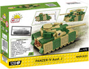 Cobi World War 2 Panzer IV Ausf.j (130 Piece Kit)