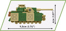 Cobi World War 2 Panzer IV Ausf.j (130 Piece Kit)