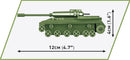 Cobi World War 2 IS2 (130 Piece Kit)