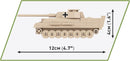 Cobi World War 2 Panzer V Panther (126 Piece Kit)