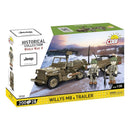 Cobi World War 2 Willys MB & Trailer (200 Pcs)
