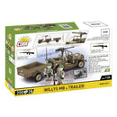 Cobi World War 2 Willys MB & Trailer (200 Pcs)