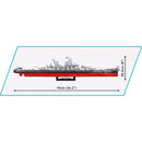 Cobi World War 2 Missouri Battleship (2640 Piece Kit)