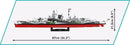 Cobi World War 2 Battleship Tirpitz [Executive Edition] (2960 Piece Kit)
