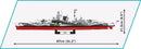 Cobi World War 2 Battleship Tirpitz (2880 Piece Kit)