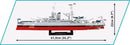 Cobi World War 2 Pennsylvania Class Battleship [Executive Edition] (2088 Piece Kit)