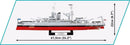 Cobi World War 2 USS Arizona (BB 39) (2046 Piece Kit)