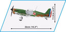 Cobi World War 2 Morane Saulnier MS.406 (317 Pcs)