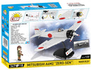 Cobi World War 2 Mitsubishi A6M2 Zero Sen (347 Piece Kit)