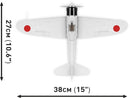 Cobi World War 2 Mitsubishi A6M2 Zero Sen (347 Piece Kit)