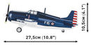 Cobi World War 2 F4F Wildcat (Northrop Grumman) (375 Piece Kit)