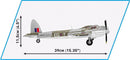 Cobi World War 2 De Havilland DH 98 Mosquito (695 Piece Kit)