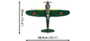 Cobi World War 2 Kawasaki Ki 61 Hien (Tony) (350 Piece Kit)