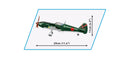 Cobi World War 2 Kawasaki Ki 61 Hien (Tony) (350 Piece Kit)