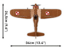 Cobi World War 2 PZL P 11c (320 Piece Kit)
