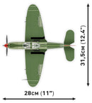 Cobi World War 2 Bell P 39Q Airacobra (Soviet) (380 Piece Kit)