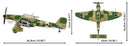 Cobi World War 2 Junkers Ju 87 B 2 (525 Piece Kit)