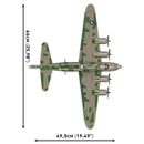 Cobi World War 2 Boeing B 17F "Memphis Belle" (1371 Piece Kit)