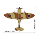 Cobi World War 2 Supermarine Spitfire MK. IXE Construction Set (364 Pieces)